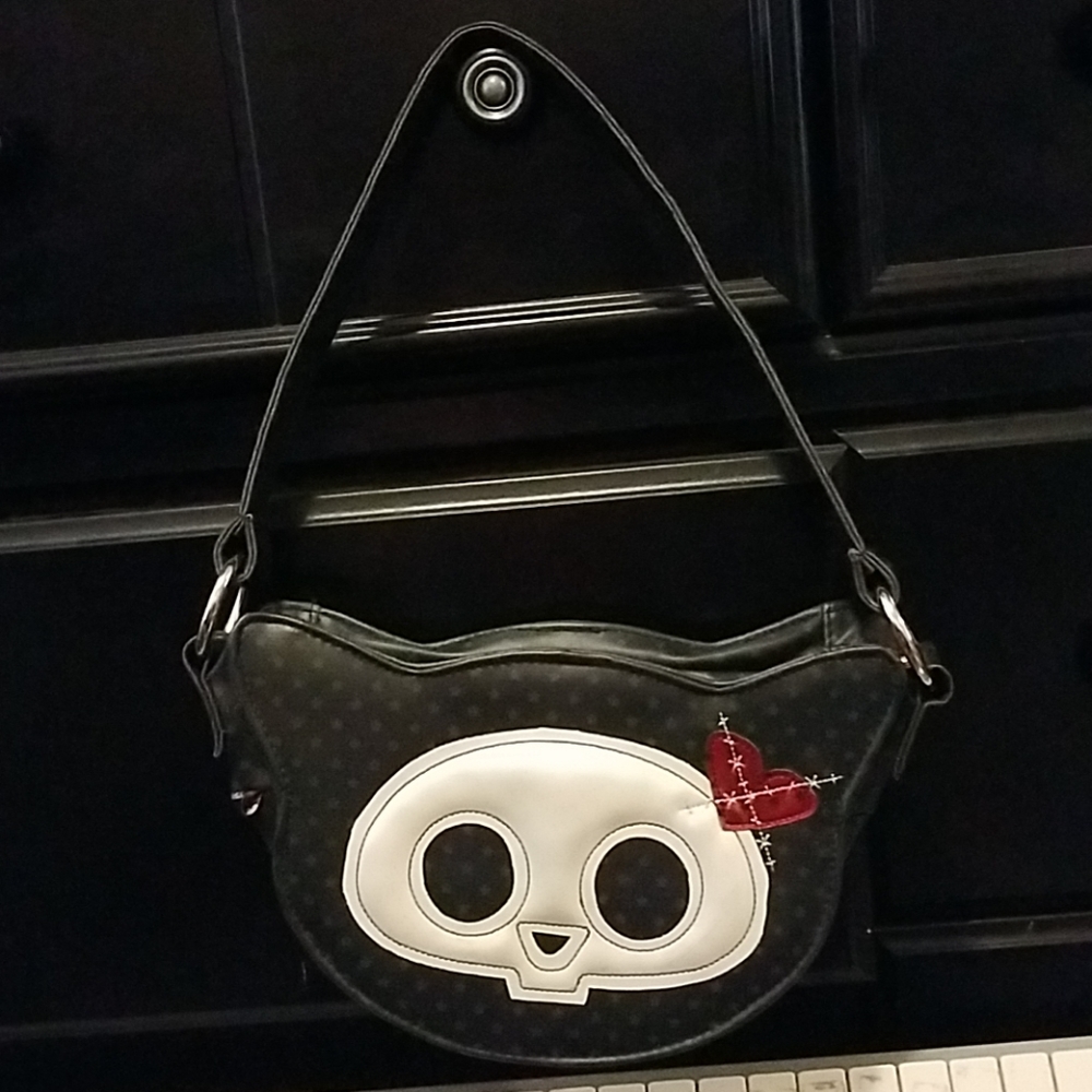 Small Loungefly Skelanimals purse